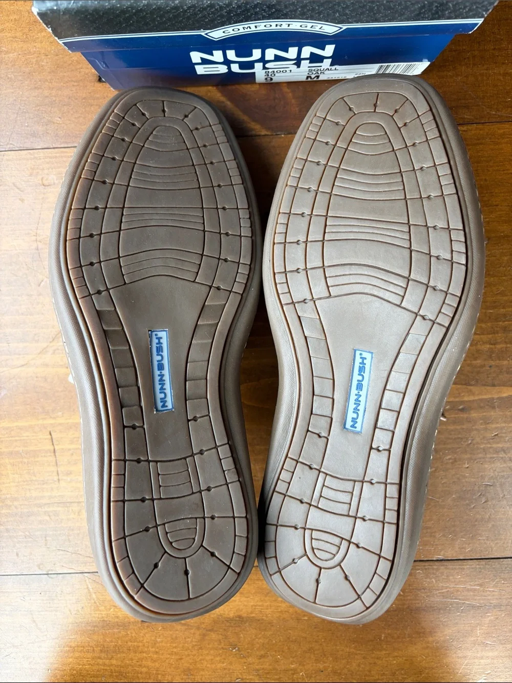 Nunn Bush Squall Oak Tan Sport Casual Shoe Sz 9